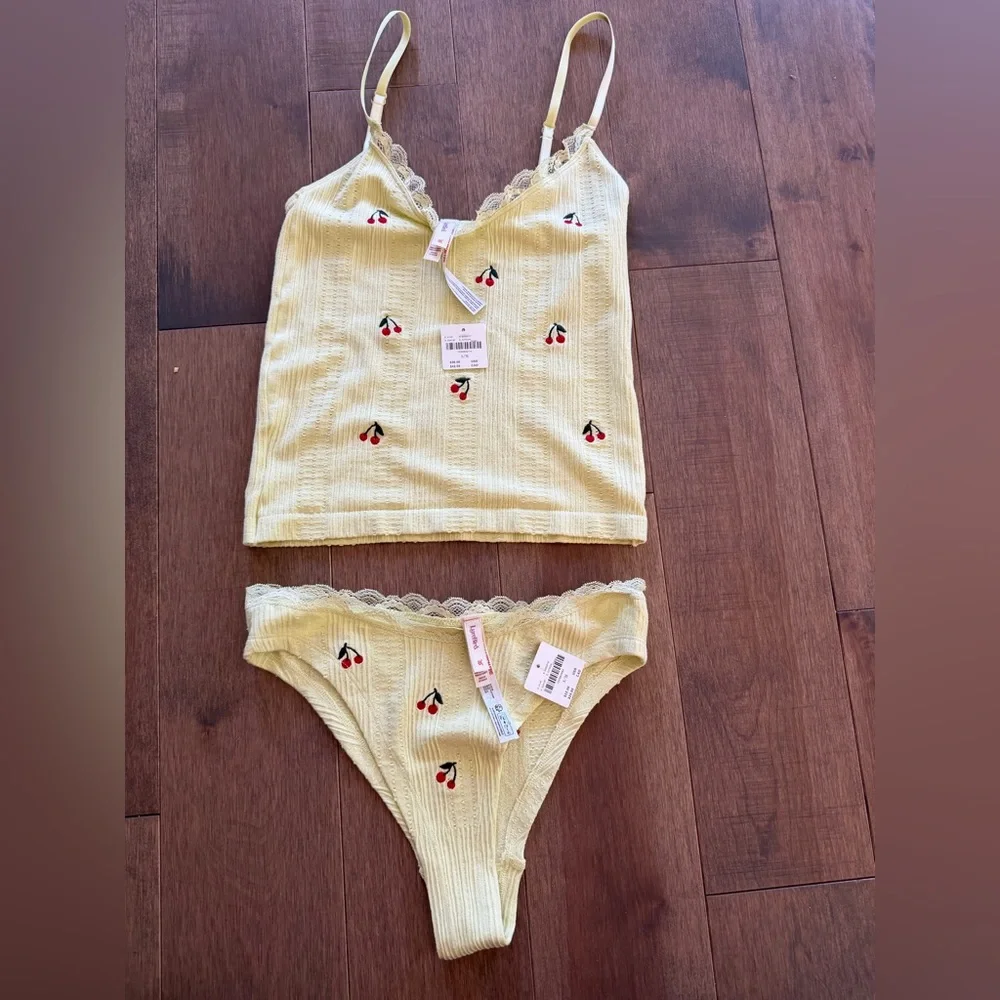 NWT LyreBird Seamless Pointelle tank and underwear. - S/M - Picture 4 of 8